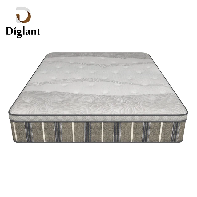 D73 Diglant vietnam 12 inch china top quality indonesia factory cheap pocket spring full natural latex mattress