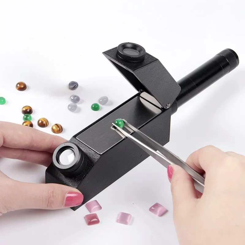 1.30 ~ 1.73 RI Gemological Refractometer  Range Portable High-precision Professional Gem Testing Instrument