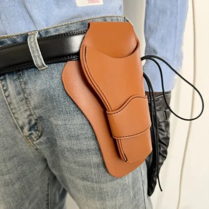 Fondina per cintura sospesa medievale in stile punk Articoli in pelle vintage