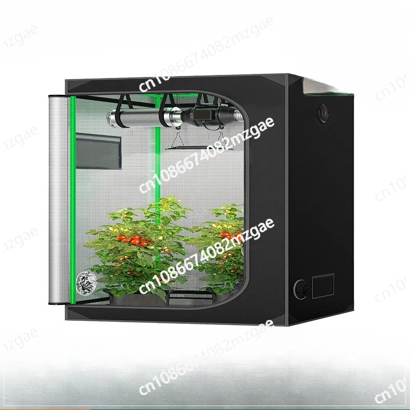 

Green Edge Green Tube Double Door Planting Tent Hydroponic Plant Growth Tent 600D Oxford Cloth Greenhouse Planting Tent