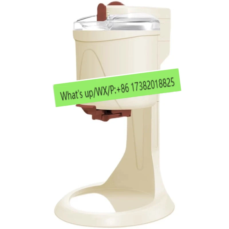 1000ML Ice Cream Machine Home Soft Ice Cream Making Machin Mini Small Automatic Yogurt Cone Machine