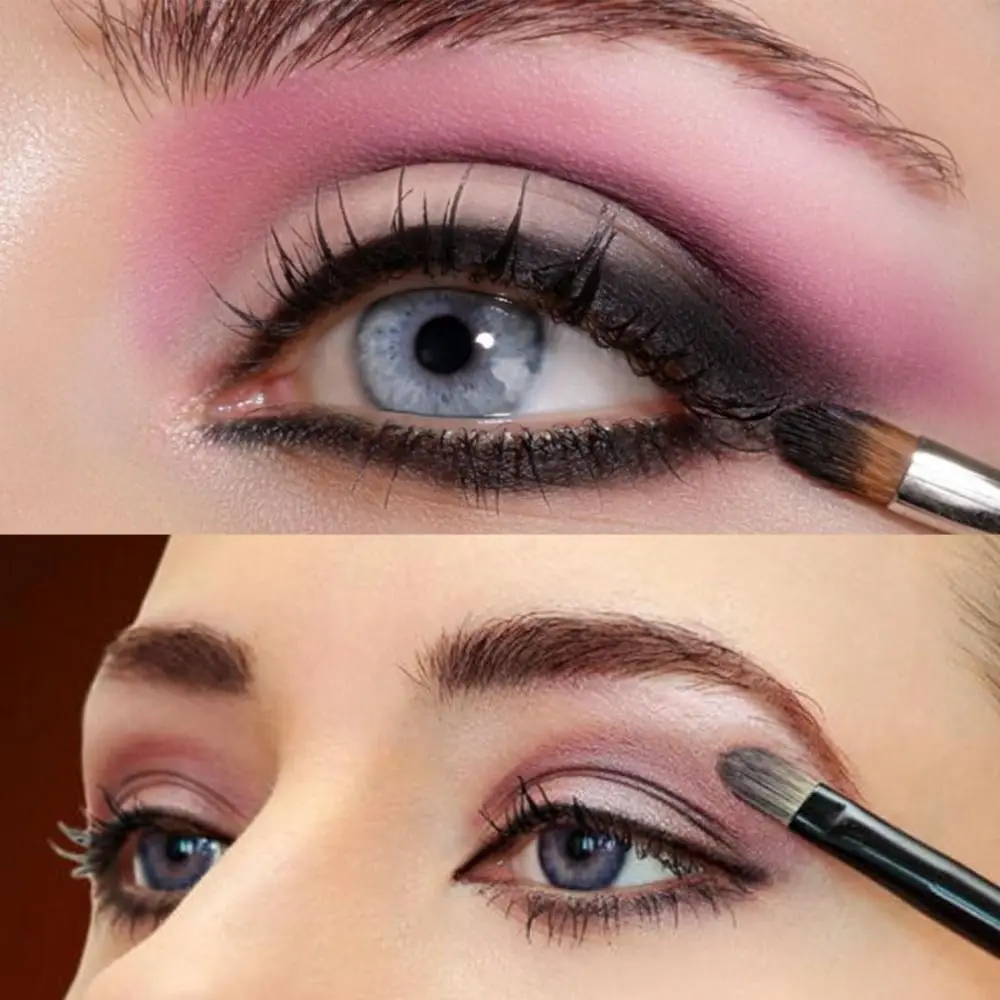 15 Farben kleine Pailletten Glitzer Lidschatten Schimmer Langlebige Make-up-Palette Natürlicher wasserfester mattierter Lidschatten