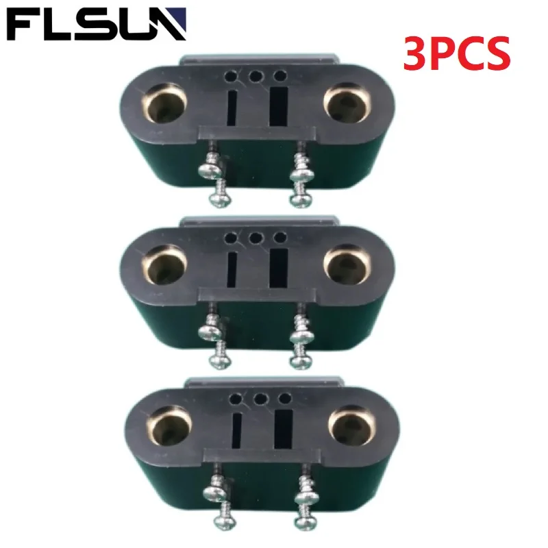 

3PCS FLSUN QQS PRO Slider 3d Printer Accessories QQ Bearing Pulley Linear Bearing Slippery Course Module Linear Guide Parts