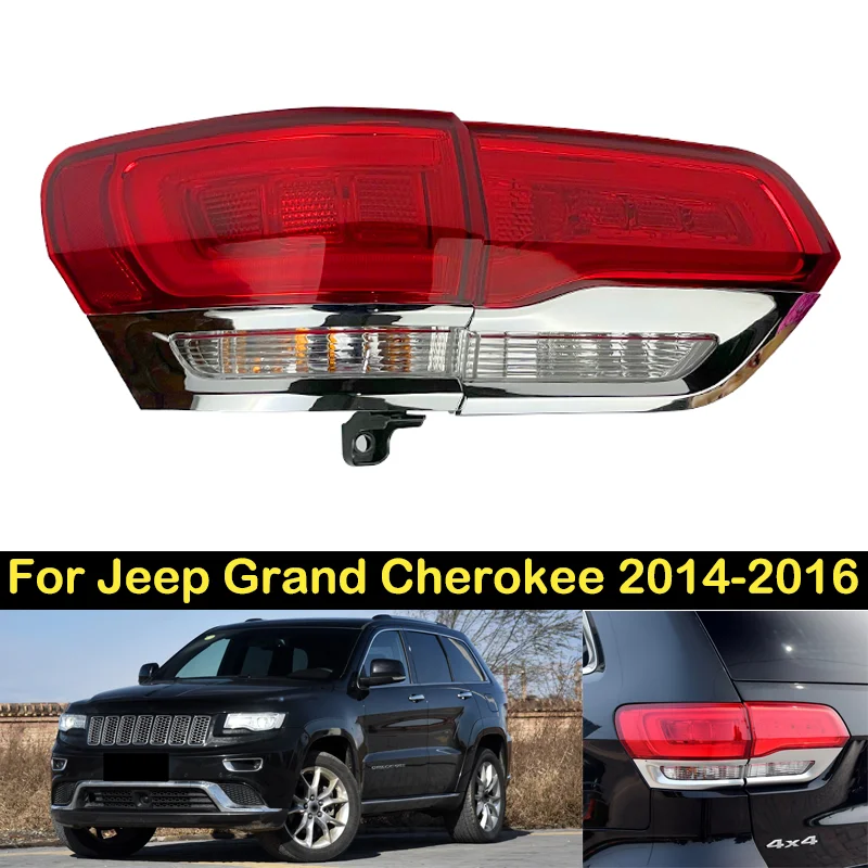 

DECHO For Jeep Grand Cherokee 2014 2015 2016 2017 2018 2019 Brake Light Rear bumper Taillights taillamps tail light 68110047AB