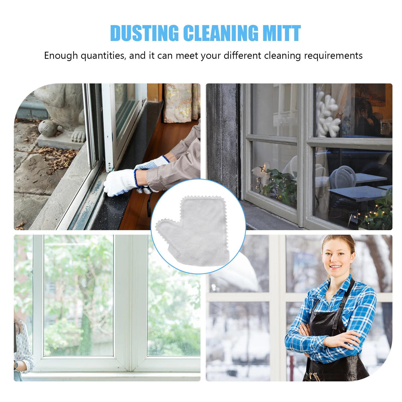 

20Pcs Dusting Gloves Dust Removal Cleaning Gloves House Furniture Kitchen Window Glass Cleaning Tool Dust Wipes