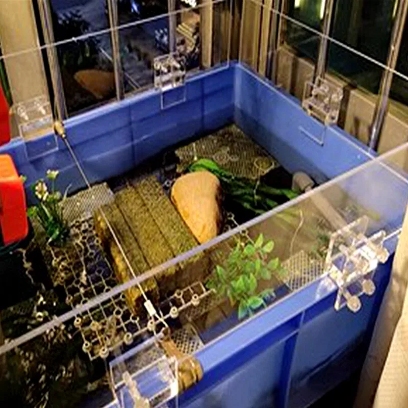 Fish Tank Heightened Acrylic Baffle Turtle Tank To Prevent Jailbreak Baffle