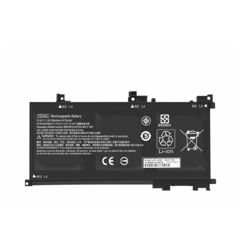 

Аккумулятор TE04XL для HP OMEN 15 15-AX200 15-AX218TX 15-AX210TX 15-AX235NF 15-AX202N 15-BC200 HSTNN-DB7T 15.4V 63.3WH