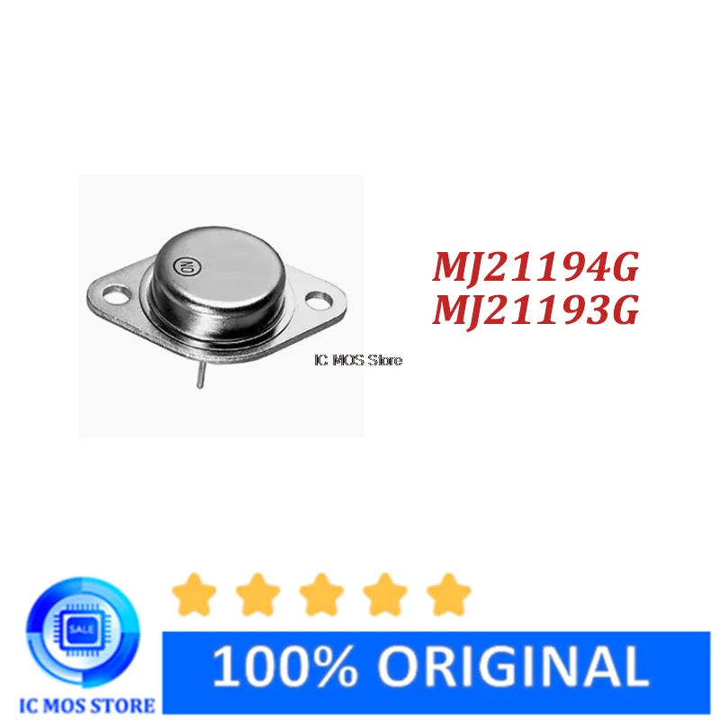 

10PCS MJ21194 MJ21194G TO-3 power amplifier tube
