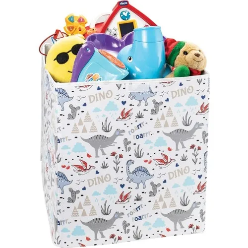 Arrita Home Luxury Fabric Large Size Clamshell Figure Toy Kids Room Box Basket