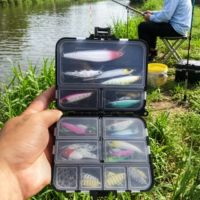 Fishing Equipment Storage - Balıkçılık Aksesuarları Saklama Kutusu Çift Taraflı