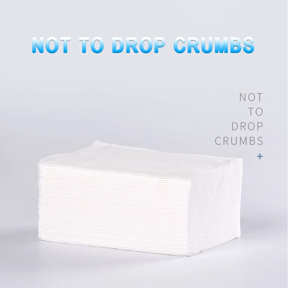 Dinner Table Napkins 4 Layers 300 Sheets Toilet Paper Tissue Household Pure Wood Pulp Paper Towel Disposable