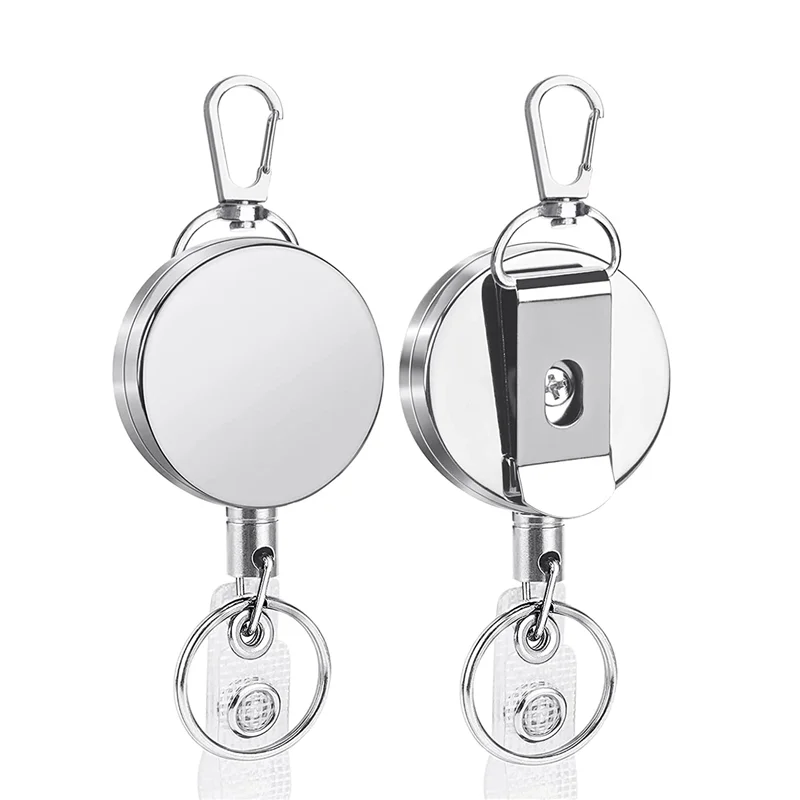 

A69G-2 Pack 29.5Inch Badge Reels Retractable Badge Holders for Nurse