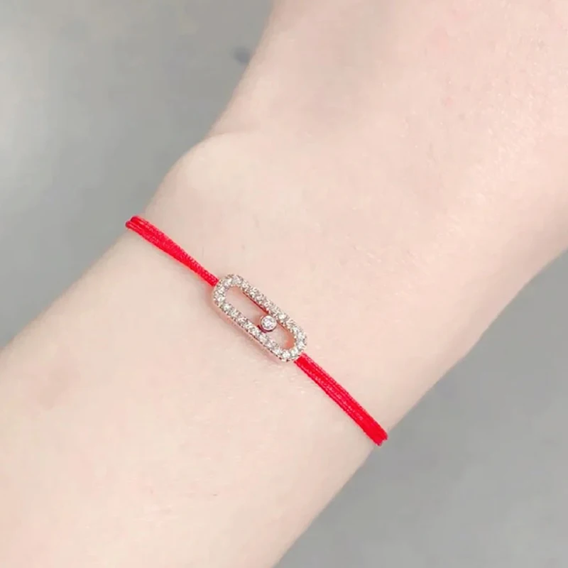 

MXK New Arrival Luxury Jewelry Fashion Simple MOVE Handmade Rope Womens Bracelet Wedding Party Daily Holiday Valentines Day Gift