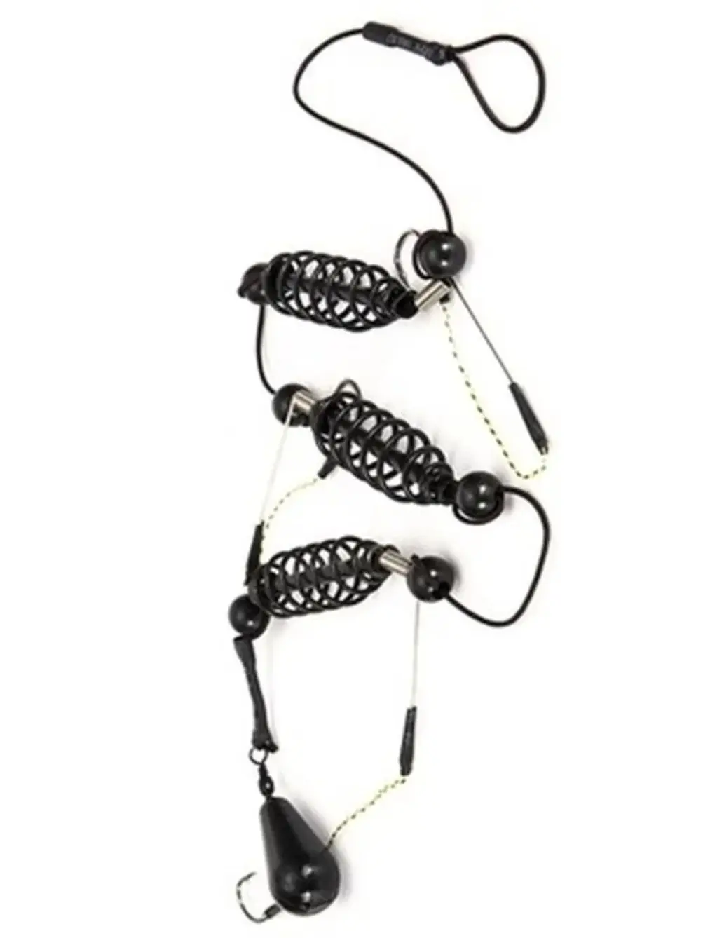 2-teiliges Karpfenangel-Set mit Feeder & Haken, Vorgefertigte Karpfenausrüstung für Grobfischangeln, 15g/20g/25g/30g/35g Optionen – Detail 7