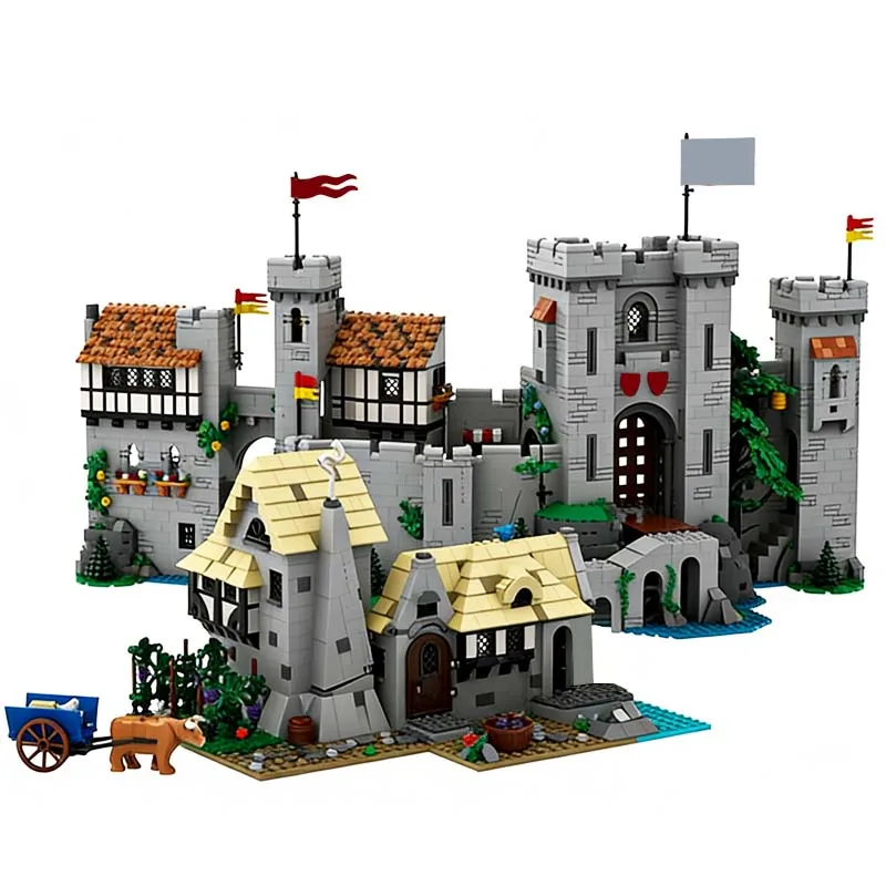 998-teiliges City Street Vinedresser's Half Timbered MOC Modulares Baustein-Modell Technologie DIY Jungen-Spielzeug Weihnachtsgeschenk