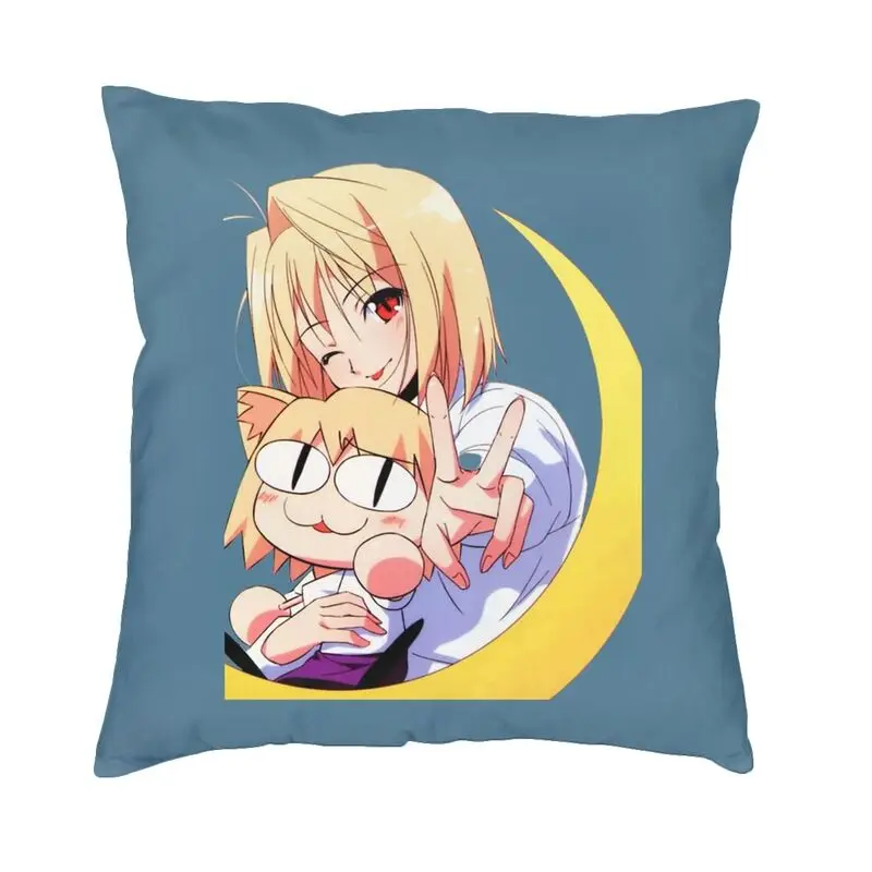 Neco Arc Square Throw Pillow Cover Home Decorative 3D Double Side Print Cartoon Animated Tv Movie Cushion Cover for Car