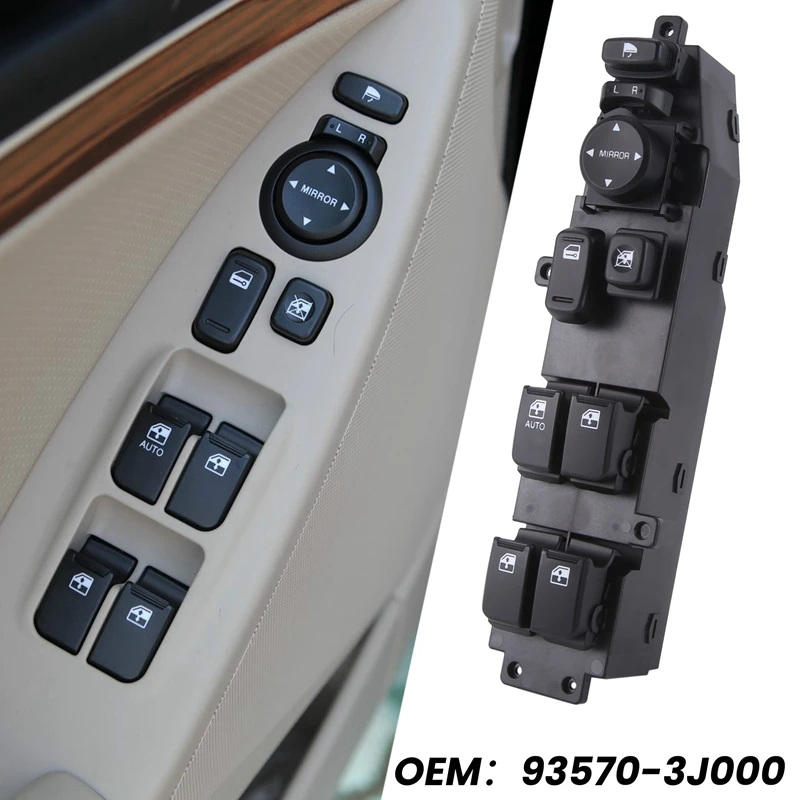 

93570-3J200 Car Driver Side Left Master Power Window Switch For Hyundai Veracruz 935703J200 Parts Accessories