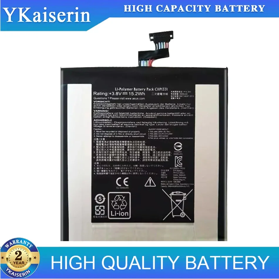 Kikiss C11P1331 3948mAh Battery For Asus Fonepad 8 FE380CG / FE 380CG Fonepad8 Bateria Batteries