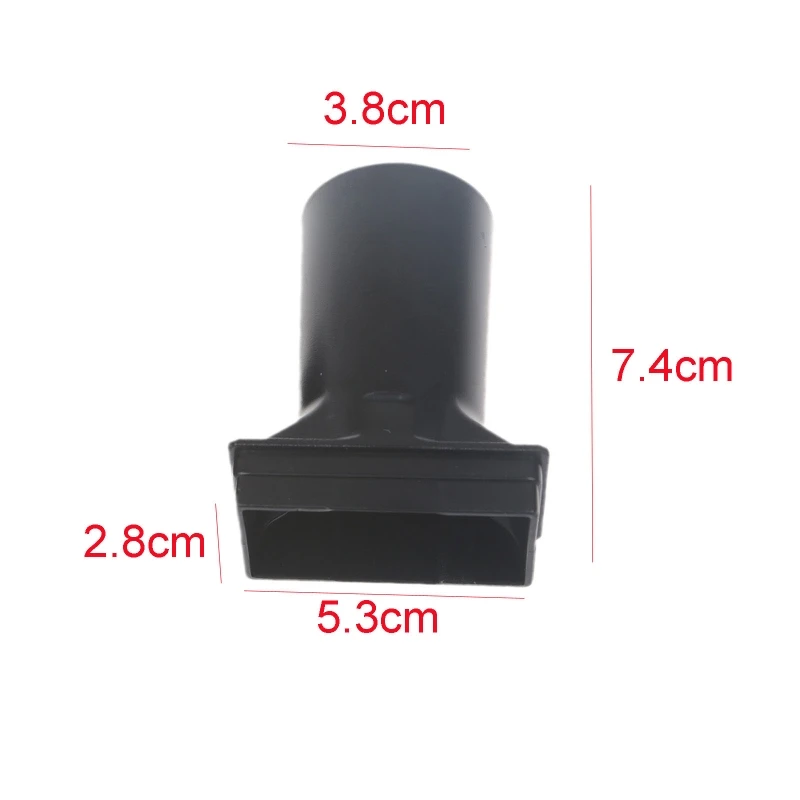 Universal Plastic 38mm Air Ducting for 12V 9733 Centrifugal Fan Air Blower