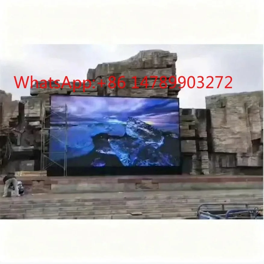 

High Reliability Outdoor LED Display Die‑casting Aluminum Cabinet 3840Hz High Refresh IP65 Waterproof Advertising Video Wall