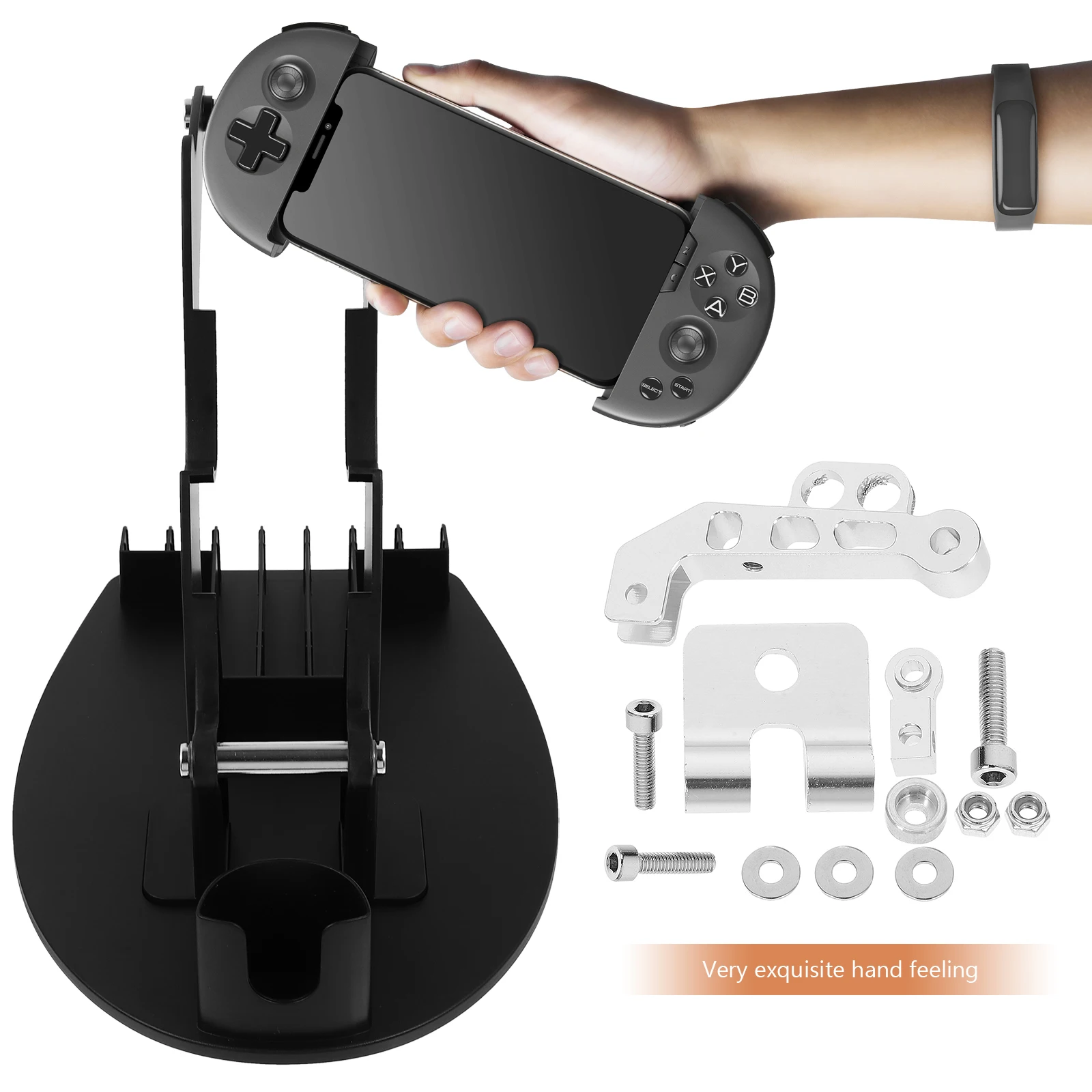 

1 Remote Control Holder Mount for Accessories Lightweight Stand Supportor 360 Degree Adjustable Smooth