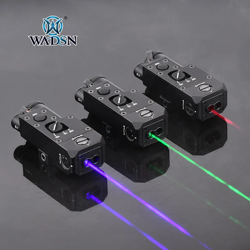 WADSN Tactical Metal CQBL 1 PEQ NGAL DBAL Blue Green IR Red Laser pointer Sight Red Dot M4 AR15 Airsoft Accessories Weapon Mawl