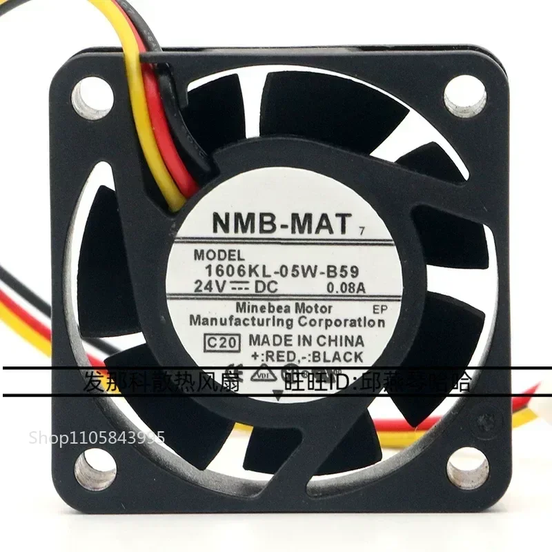 for NMB 1606KL-05W-B59 B39 B49 24V 4CM Cooling Fan for Fanuc Numerical Control Machine