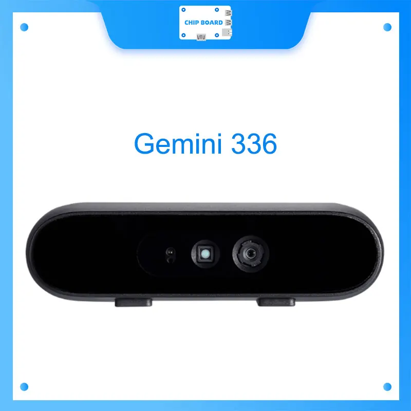 Orbbec Gemini 336 Depth Camera with IR Filter Enhanced Imaging Stable Performance in Bright Light and Reflections Compact Design