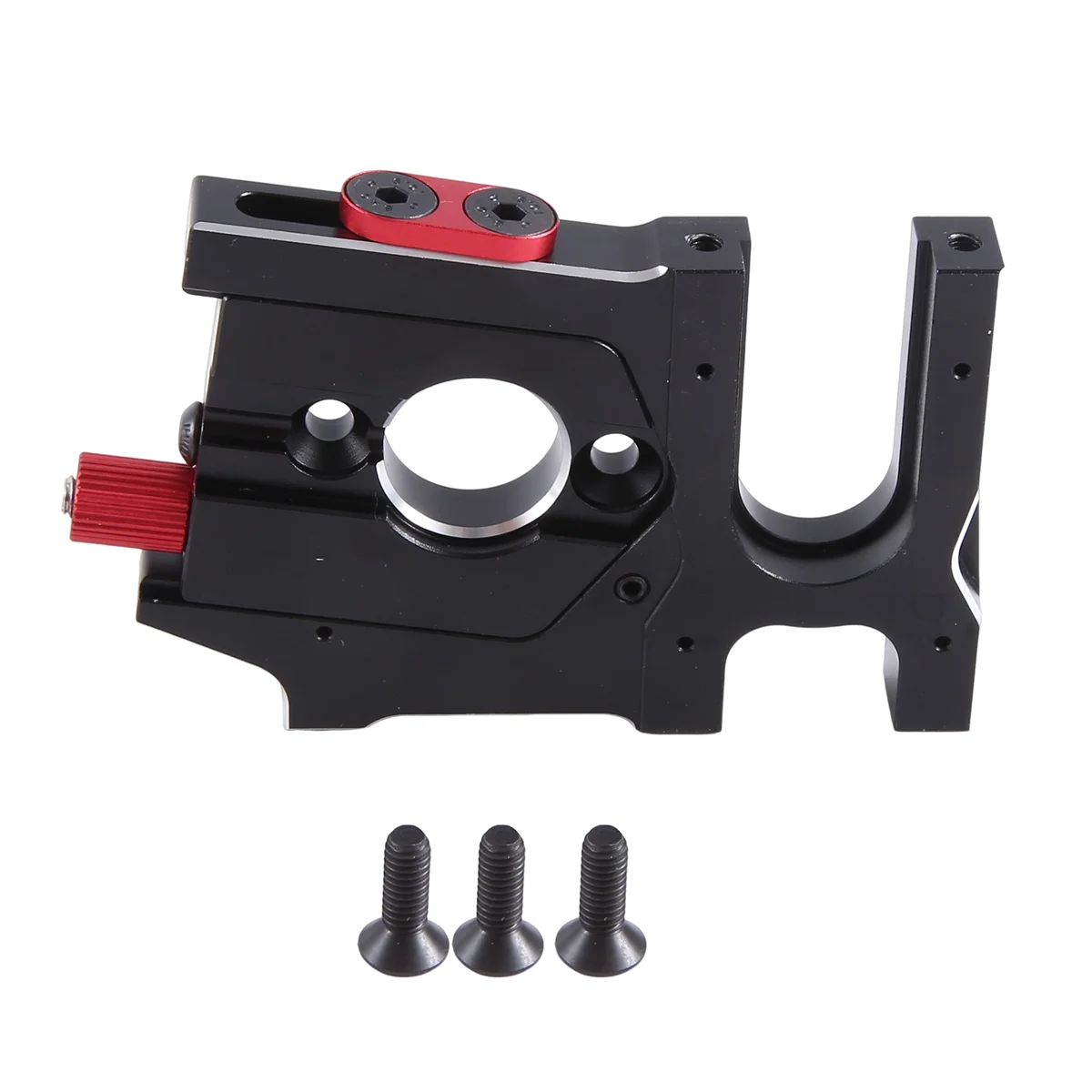 Metal Sliding Motor Mount for RC Car 1/8 Arrma Karton Senton Outcast Talion 1/7 Limitless Mojave Black