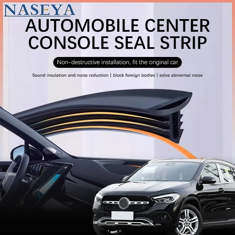 

Car Sealing Strips Dashboard Soundproof Rubber Strip Dustproof & Noiseproof Decoration GLA X156 GLA 180 200 250 2018-2020