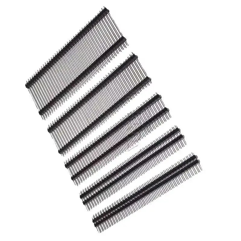 

Dual plastic dual row pins, double-layer pin fixation, raised needle 2.54mm, 2x40P height 11.5 17 21 25 40.