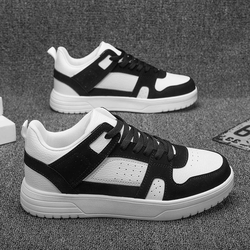 

Autumn and Winter Bestsellers Men's Large-sized Niche Fashionable and Casual Shoes with Vulcanized Leather Flat Bottom Low Top