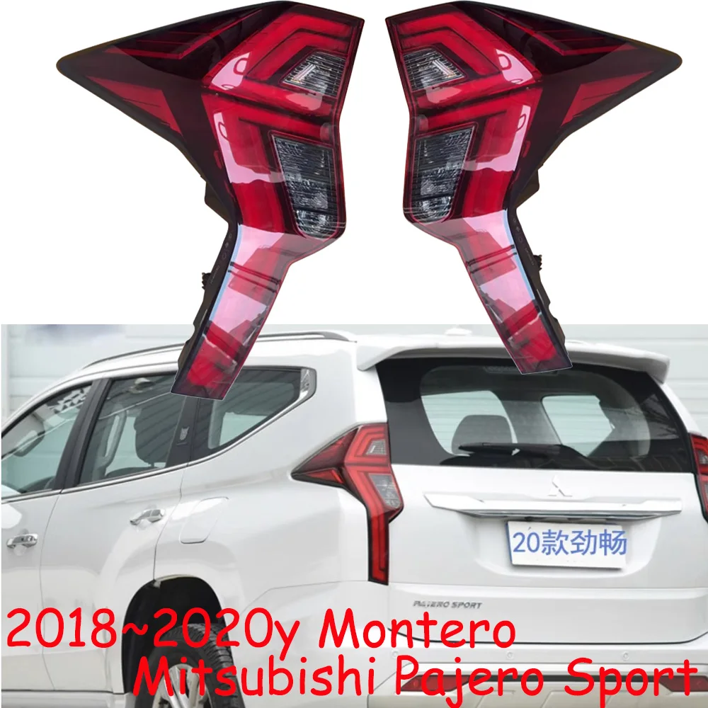 car accessories bumper tail light for Mitsubishi Pajero taillight montero Reflector 2018~2020y Taillamp for pajero fog lamp