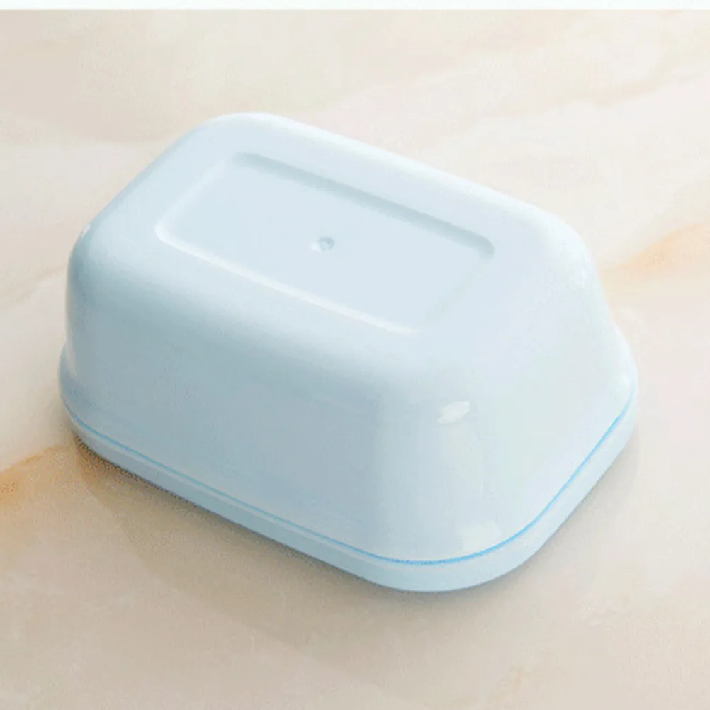 

Прямоугольная водонепроницаемая мыльница из полипропилена со съемной крышкой в японском стиле для ванной, душа, улицы, дома, путешествий