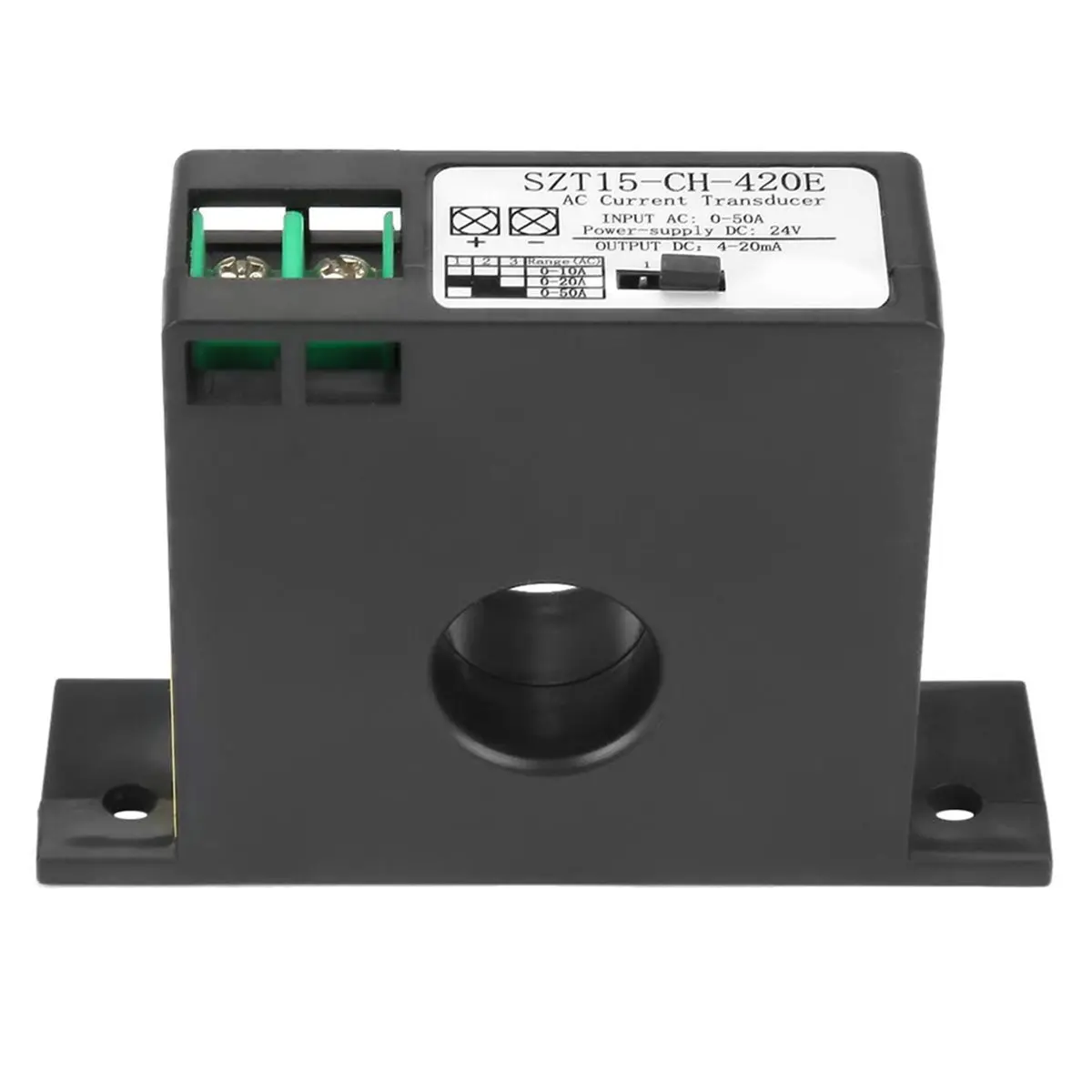 AA19 4-20mA AC Current Sensor Transmitter SZT15-CH-420E AC Current Converter for Automatic Control Systems