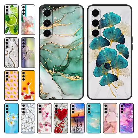 For Samsung Galaxy S24 FE Case Soft Silicone Bumper Funda Protector Case For Galaxy S24FE Cover Samsung S24 S23 S21 FE 5G Cases