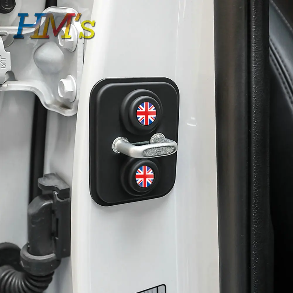 

Car Accessories Styling Auto Protect Door Lock Cover Stickers For MINI Cooper R56 R55 R60 F56 F54 F55 F60 Clubman Countryman