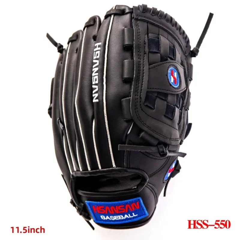 Wholesale custom left hand professional baseball gloves 11.5 inch two-layer cowhide anti-velvet inner layer pitcher gloves