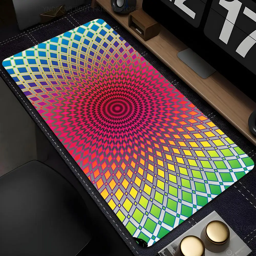 

Circle Mousepad Large Computer Gaming Accessories MousePads Desk Mats Anti-slip Laptop Soft Mice Pad