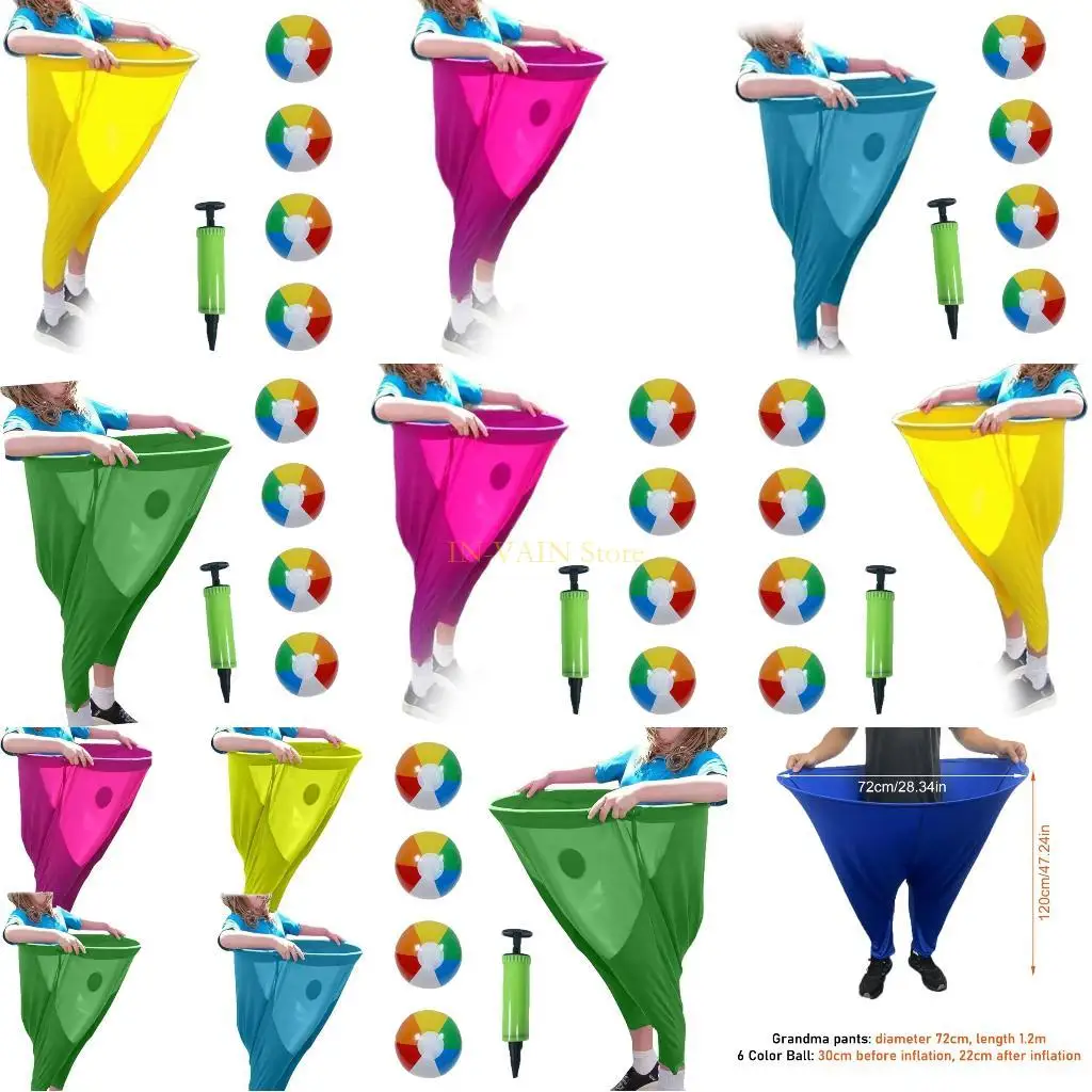 

M5TC Parent Childing Pitching Game Props Игрушка с 4 шарами и воздушными насосами устойчиво