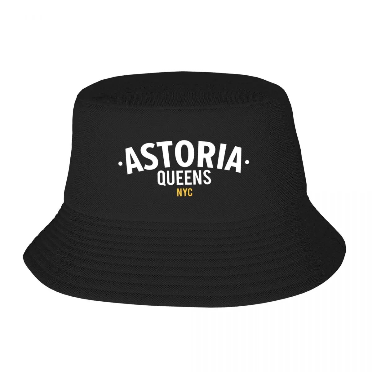 New York Queens - Queens Astoria - Queens Logo Bucket Hat funny hat Hat Man For The Sun Hats For Women Men's