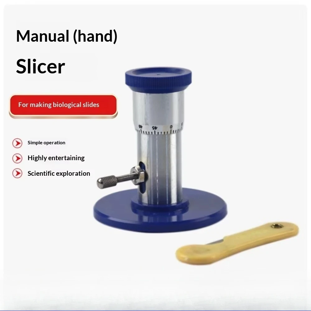 Biological Microtome Plant Hand Slicer Microtome Learning Teaching Instrument for Lab Slice Making Tool