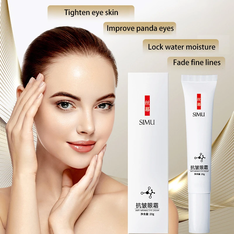 Instant Wrinkle Removal Eye Cream Anti Aging Remove Dark Circles Bags Puffiness Fade Eye Fine Line Skin Face Tighten Korean Care