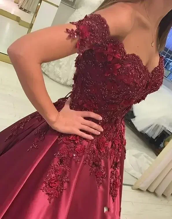 Customized Vestido De Noiva Off The Shoudler Wedding Dress Court Princess Green Lace Bridal GownBeads Robe De Mariee