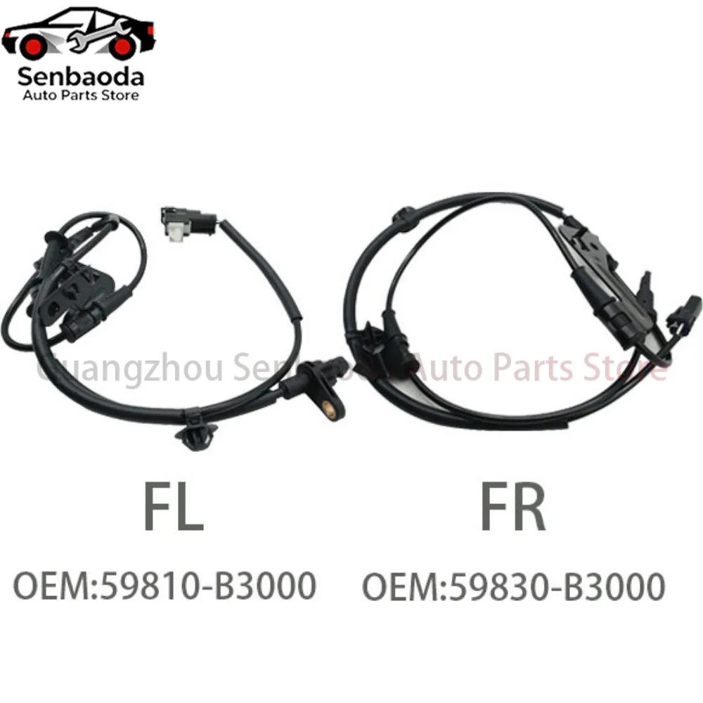 

59810-B3000 59830-B3000 Передний левый/правый датчик скорости колеса ABS для Hyundai Sonata Kia Mistra 2013-2020, высококачественные автозапчасти