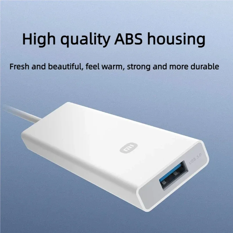 Новый оригинальный двусторонний разветвитель Xiaomi 4 в 1, USB Type-c, USB A 2 в 1, высокоэффективная передача молний, 4 порта USB для дома