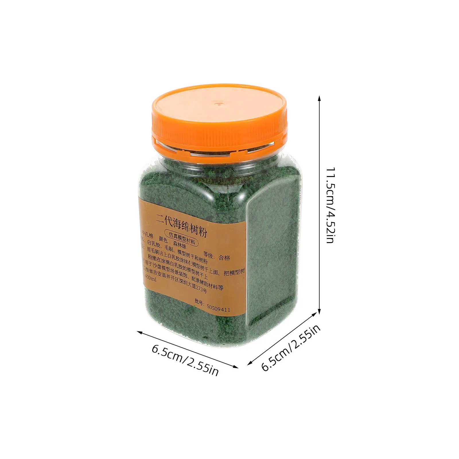 Miniature Artificial Moss Powder Sponge for DIY Micro Landscape, Lifelike Tree Dressing & Craft Decoration
