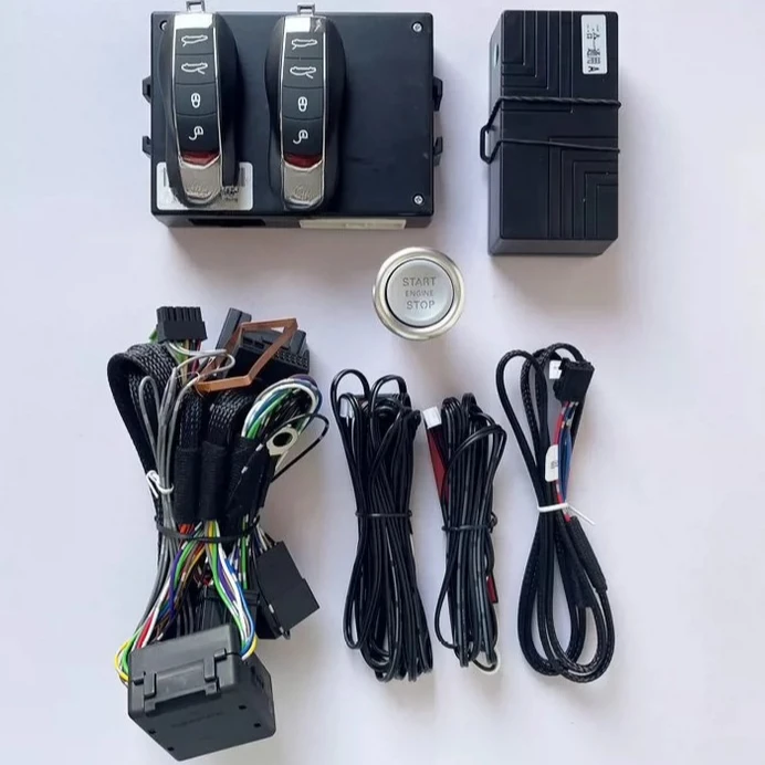 

Обновленная система пассивного бесключевого доступа для Porsche 05-12 Boxster/Cayman/911, комплект зажигания для запуска автомобиля, дистанционный запуск