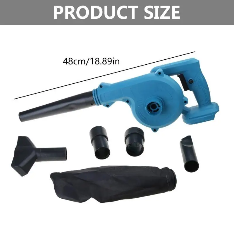 Y1UD منفاخ أوراق الشجر الكهربائية اللاسلكية منفاخ أوراق الشجر خفيفة الوزن تعمل بالبطارية منفاخ أوراق الشجر لأوراق نفخ الفناء #6