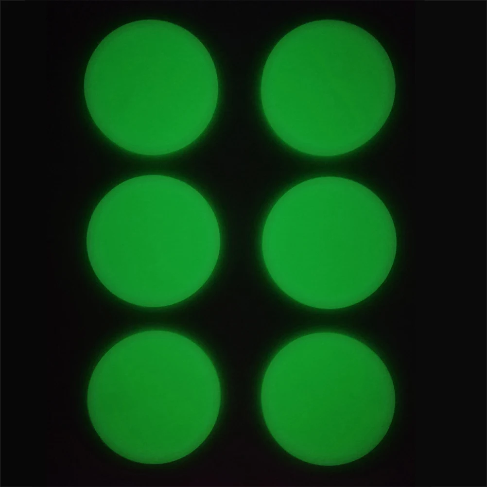 

5 Pcs Night Glow Coasters Silicone Waterproof Anti Slip Round Mats for Home Bar Restaurant Use Glowing Pad Non Slippery Cold